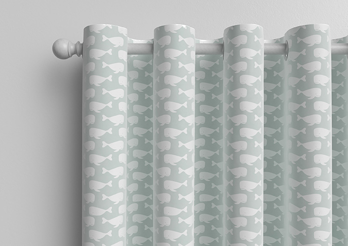 Whaling Around, Moss Green - Made to Measure Curtains - Image 12